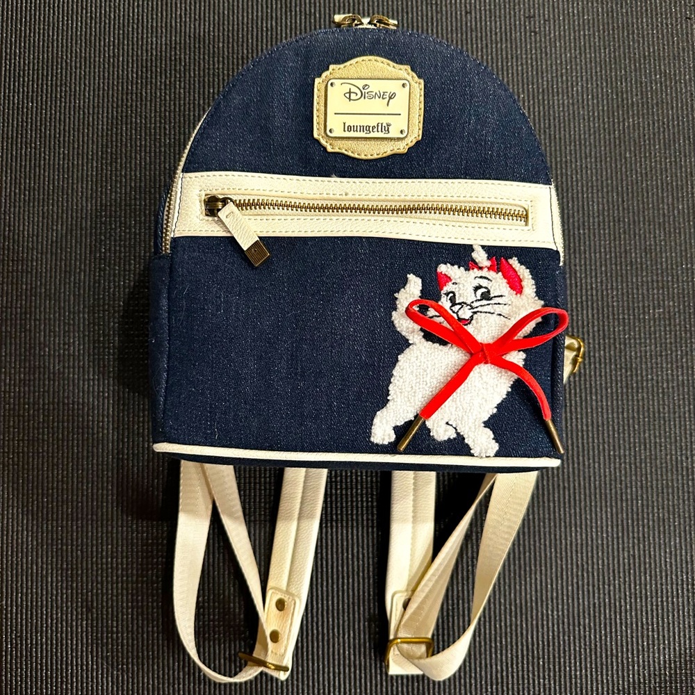 Disney Loungefly Marie Mini Backpack